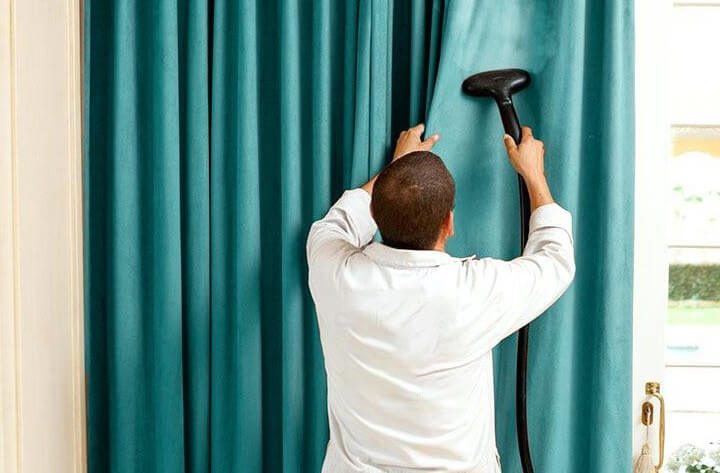 Curtain cleaning